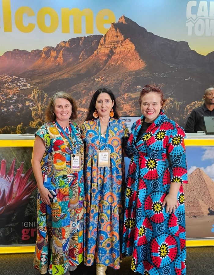 Nina & Team warmly welcoming travelers at the airport, setting the tone for a unique and authentic African experience from the moment they land.